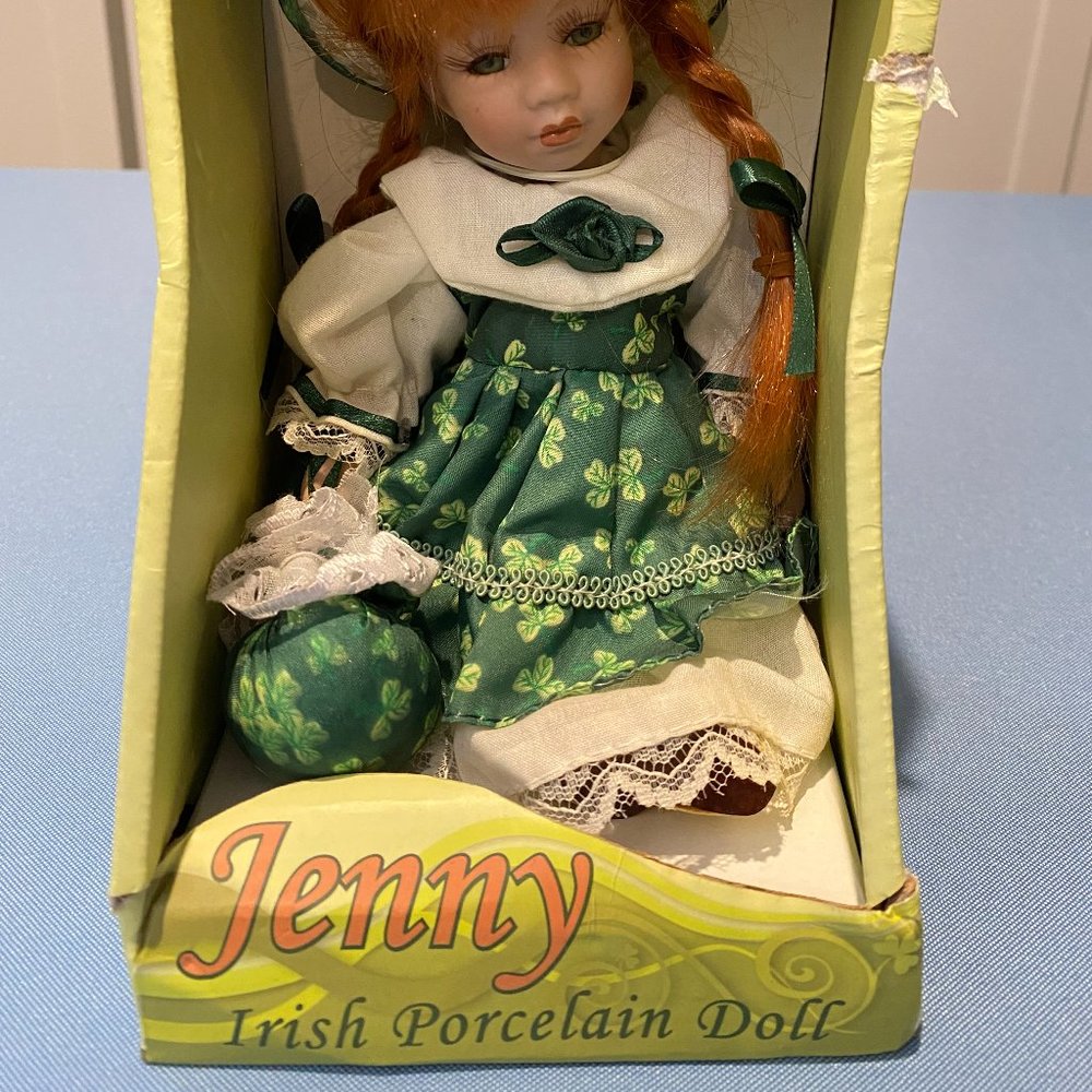 Jenny Irish Souvenir Porcelain Doll - BRAND NEW